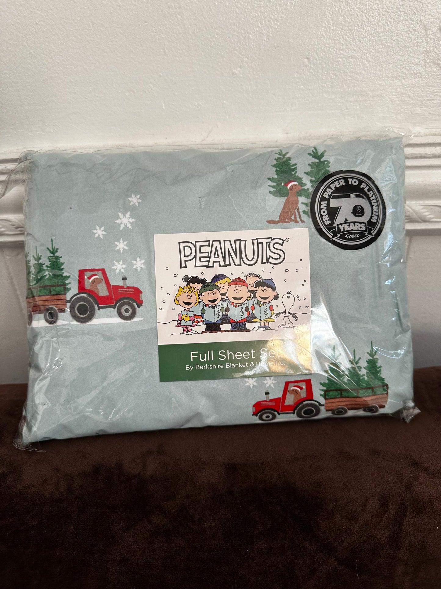 Snoopy Peanuts 4 Piece Full Size Sheet Set By Berkshire