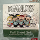 Snoopy Peanuts 4 Piece Full Size Sheet Set By Berkshire