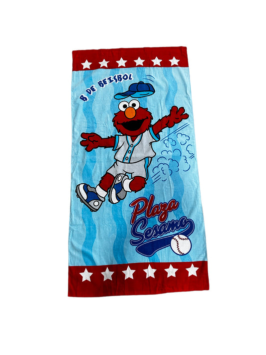 Sesame Street Elmo All Stars 100% Cotton Kids Beach Towel