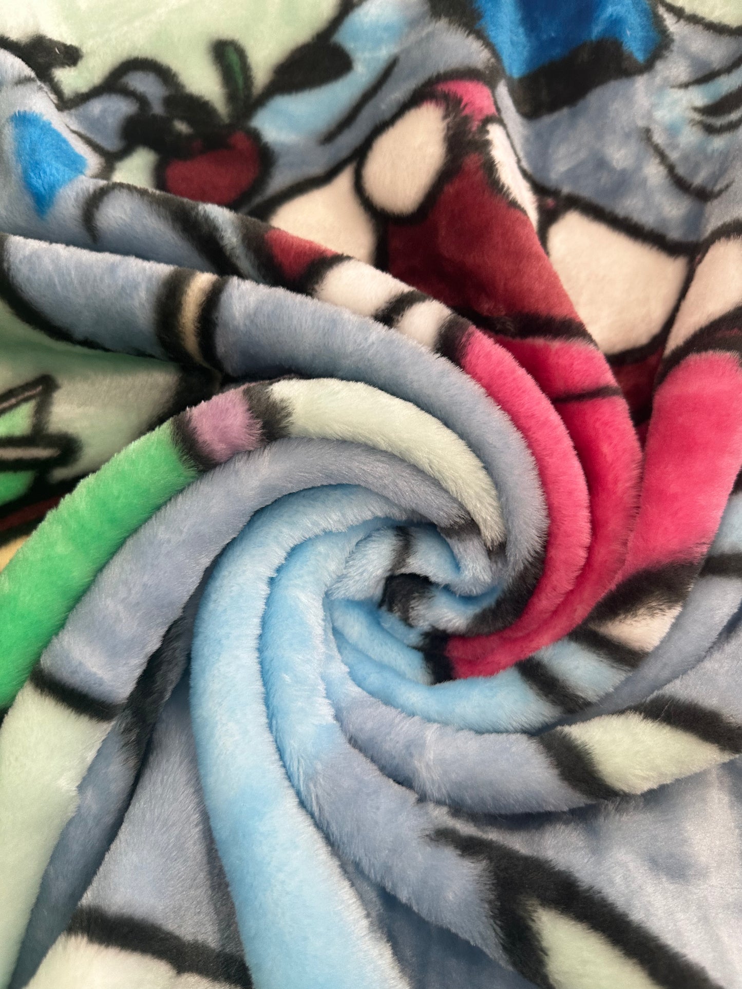 Stitch "My Happy Place" Plush 40"x50" Throw Blanket TT