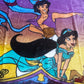 Aladdin, Genie And Jasmine Extra Soft Plush 60"x80" Twin Size Blanket