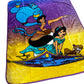 Aladdin, Genie And Jasmine Extra Soft Plush 60"x80" Twin Size Blanket