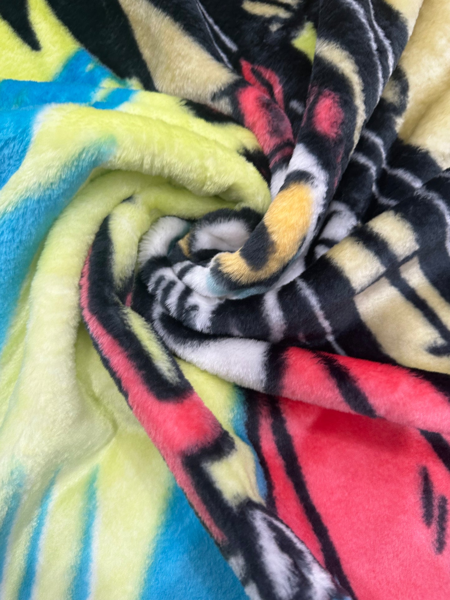 Nightmare Before Christmas Twin Plush Blanket Super Soft "Scaring Is My Business"