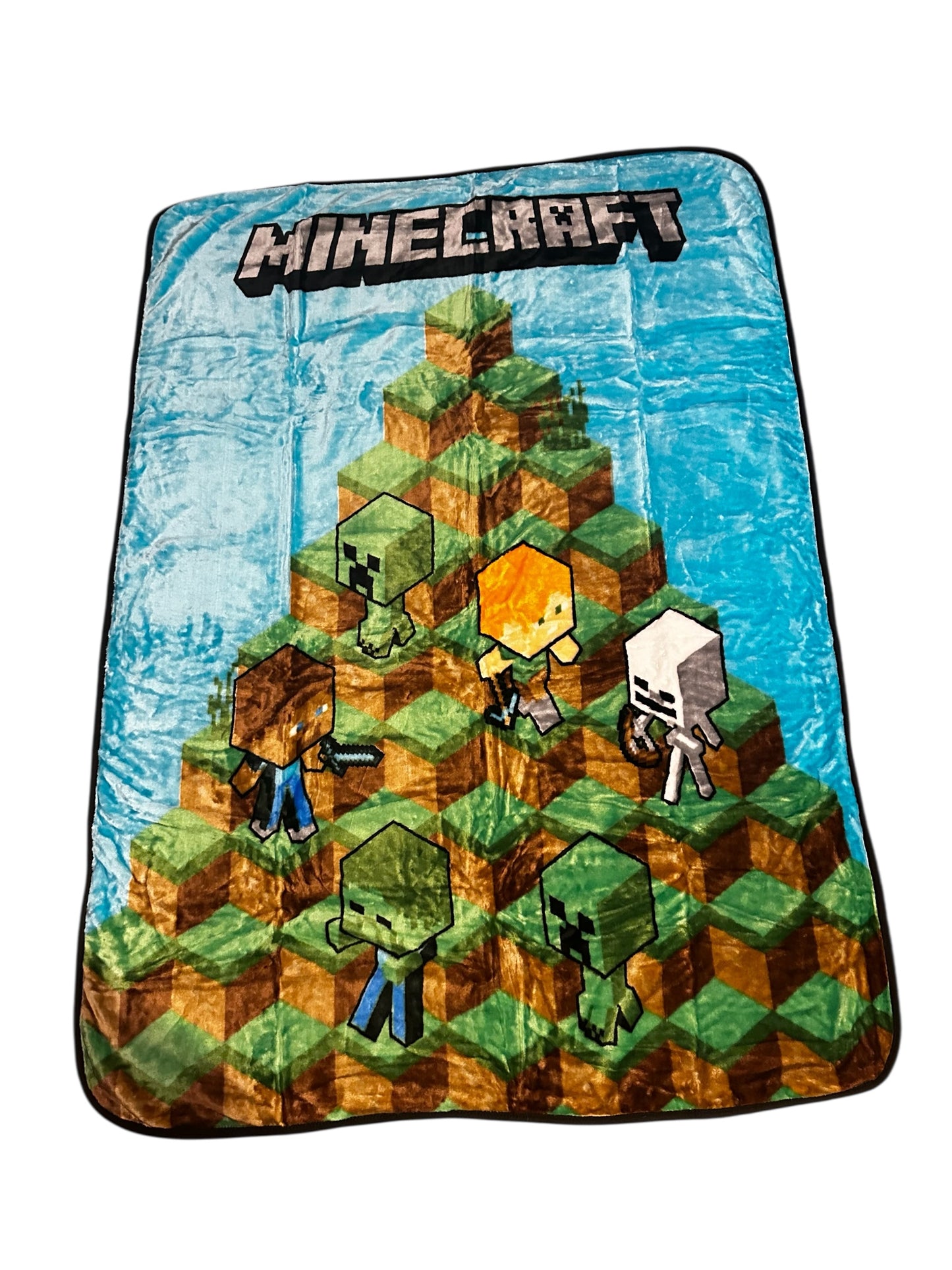 Minecraft Plush 60"x80" Twin Size Blanket