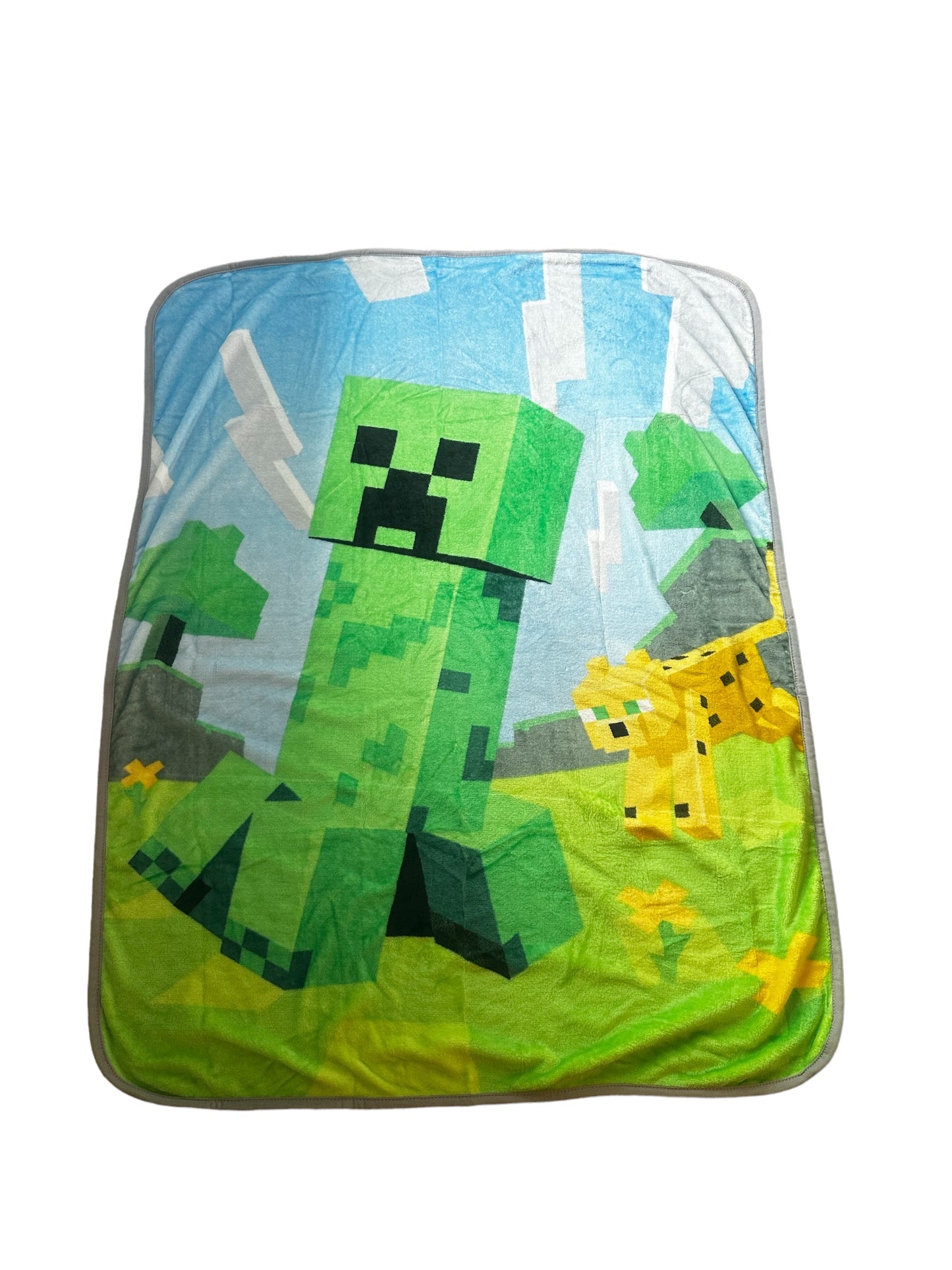 Minecraft 50"x60" Silky Soft Throw Blanket