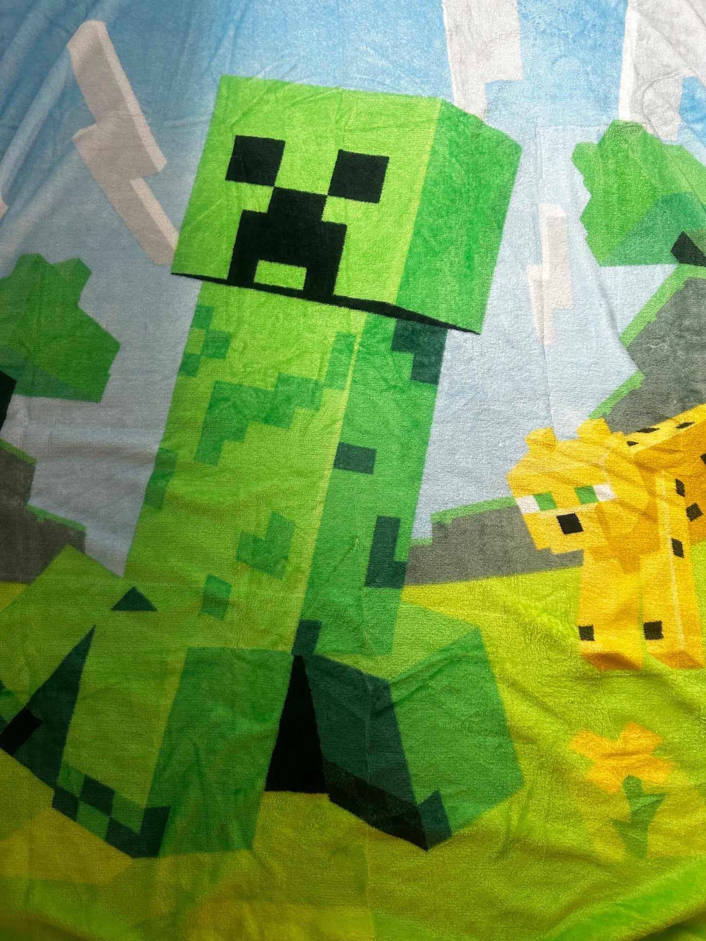 Minecraft 50"x60" Silky Soft Throw Blanket