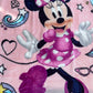 Dancing Minnie 40"x50" Plush Throw Blanket TT