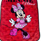 Minnie "Cover Girl" 40"x50" Plush Throw Blanket TT