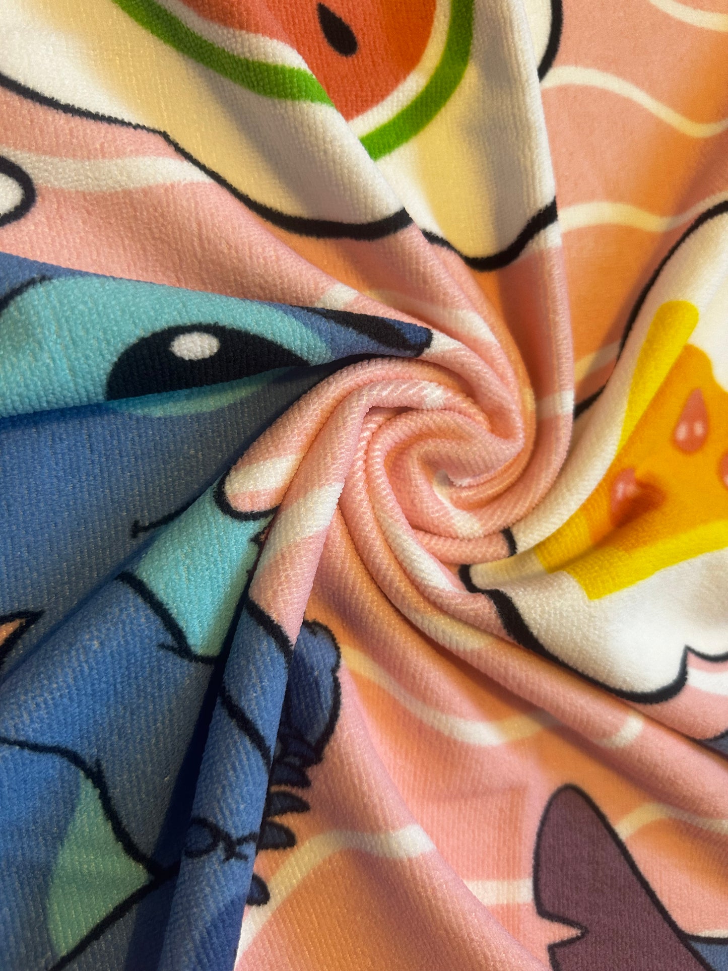 Yummy Icons Oversize 40"x72" Beach Towel Lilo & Stitch Kids