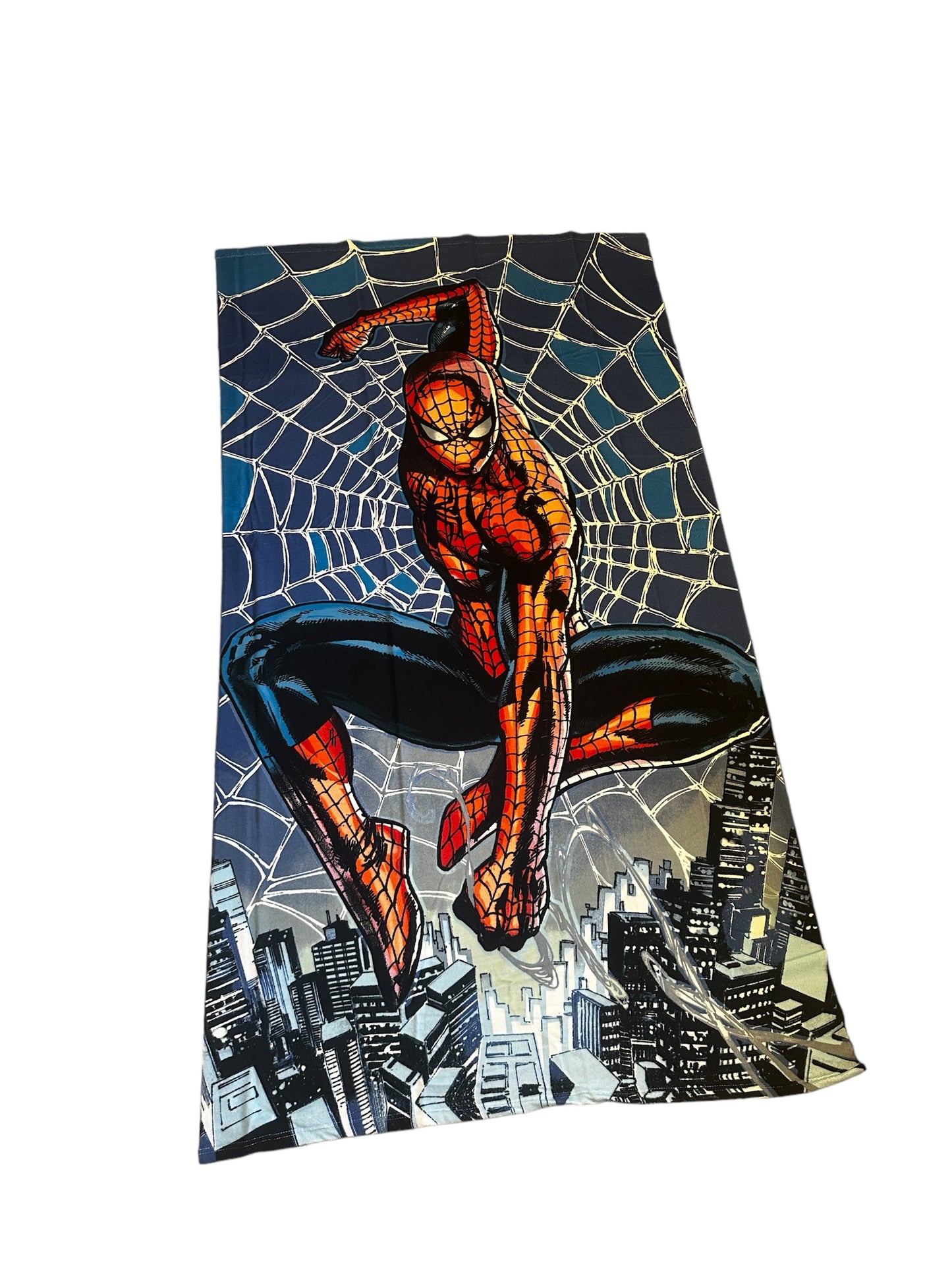 Beach Towel Comic Web" Spiderman 40"x72" Oversize Kids Towel