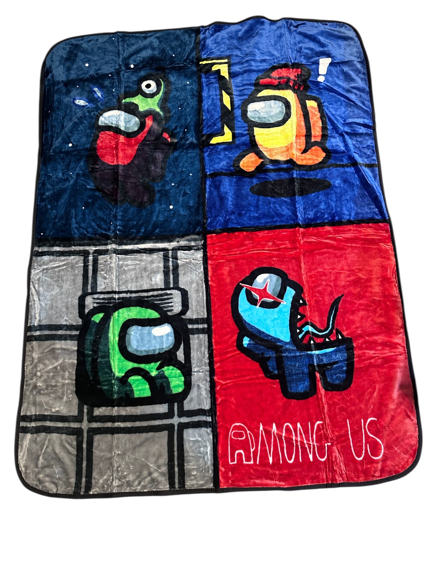 Among US Twin Full Plush Rachelle Blanket 60"x80"