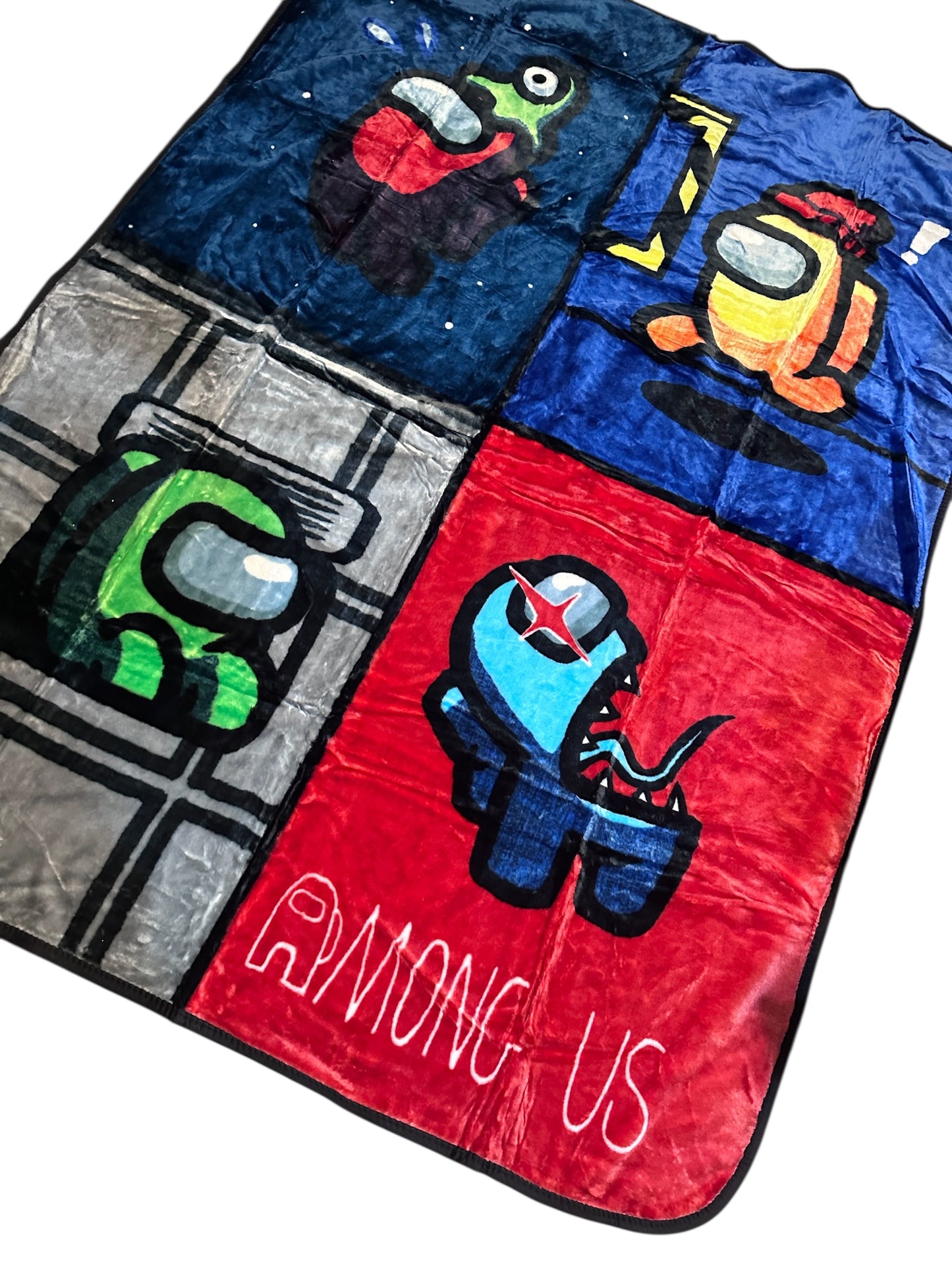 Among US Twin Full Plush Rachelle Blanket 60"x80"