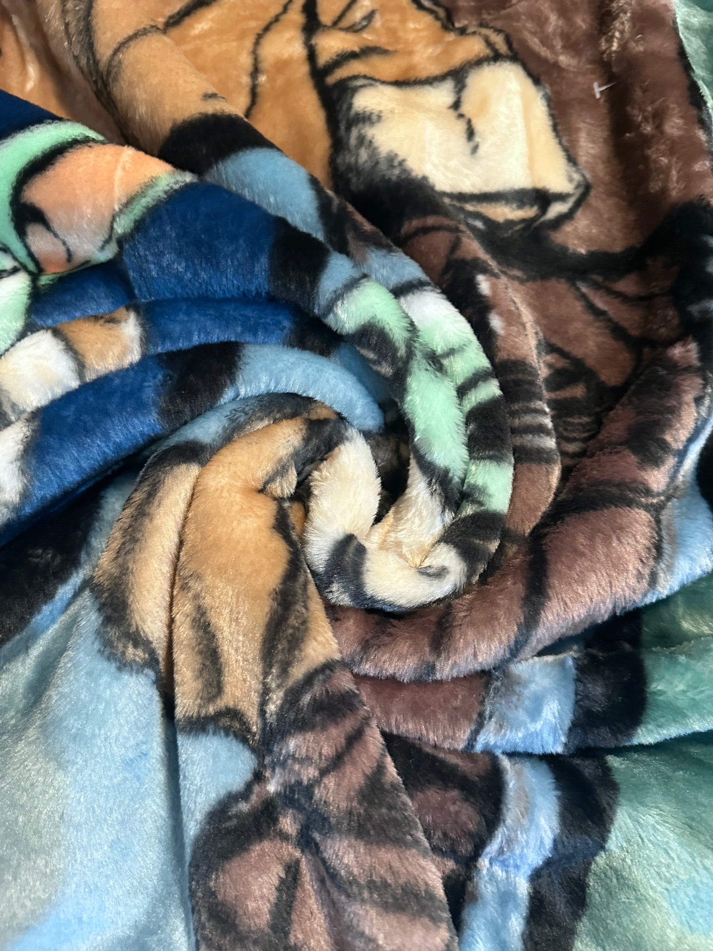 Star Wars Montage Twin Full Plush Rachelle Blanket