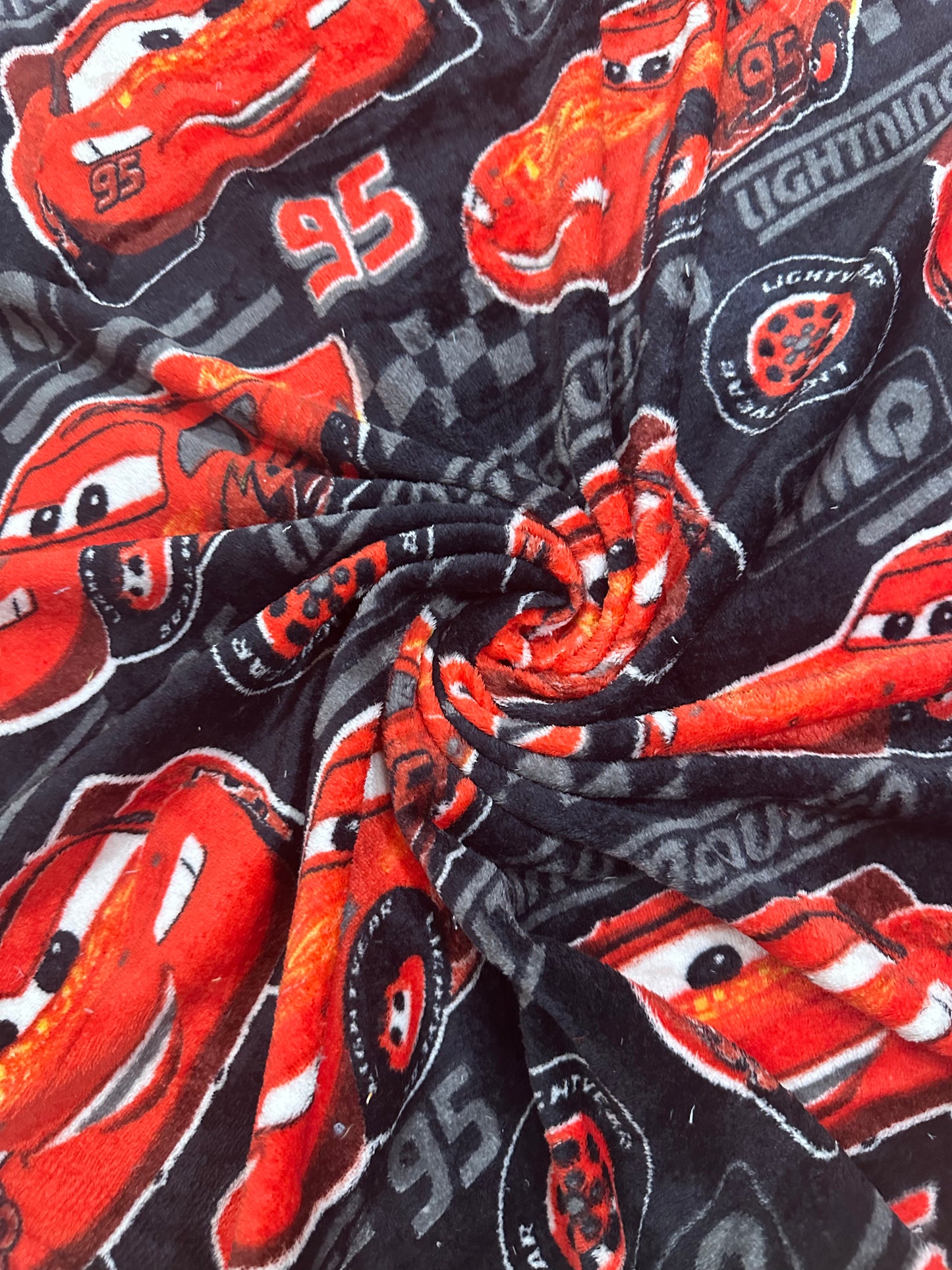 Disney Cars Soft Silky Touch Fleece Throw Blanket 40"x50" BB