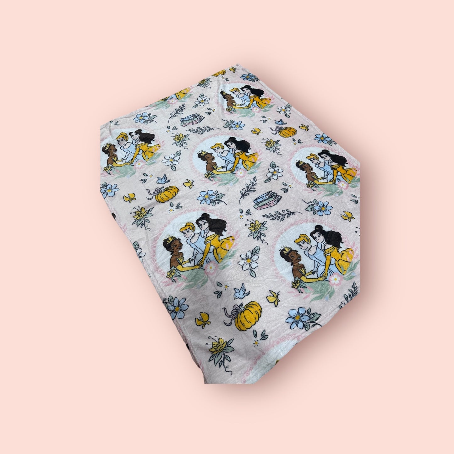 Disney Princess Soft Silky Touch Fleece Throw Blanket 40"x50" BB