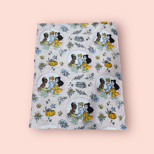 Disney Princess Soft Silky Touch Fleece Throw Blanket 40"x50" BB