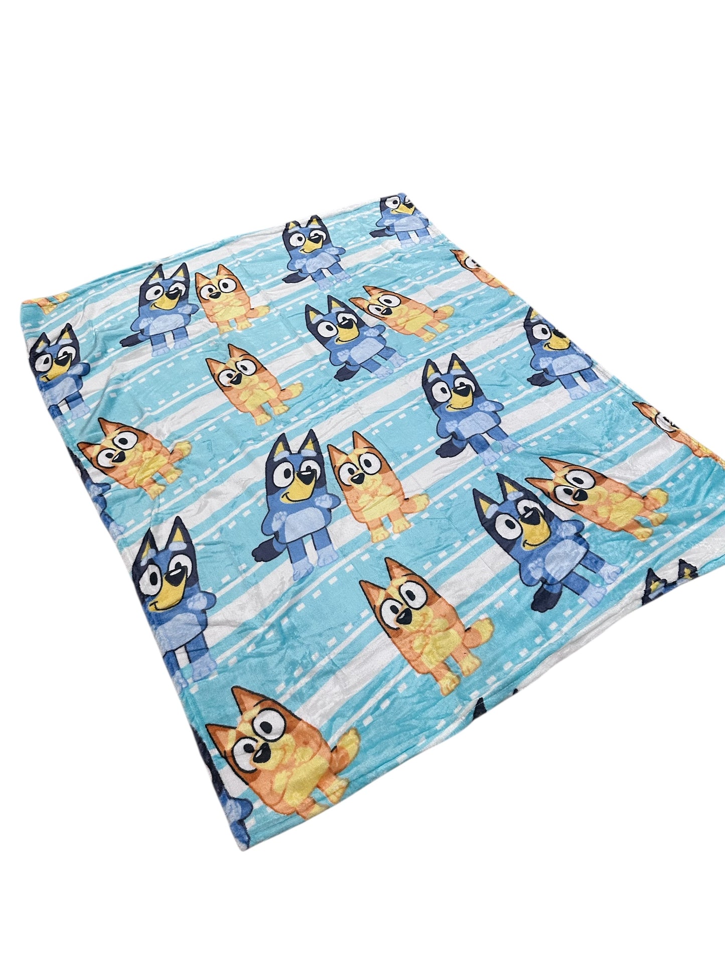 Bluey and Bingo Soft Silky Touch Fleece Throw Blanket 40"x50" BB