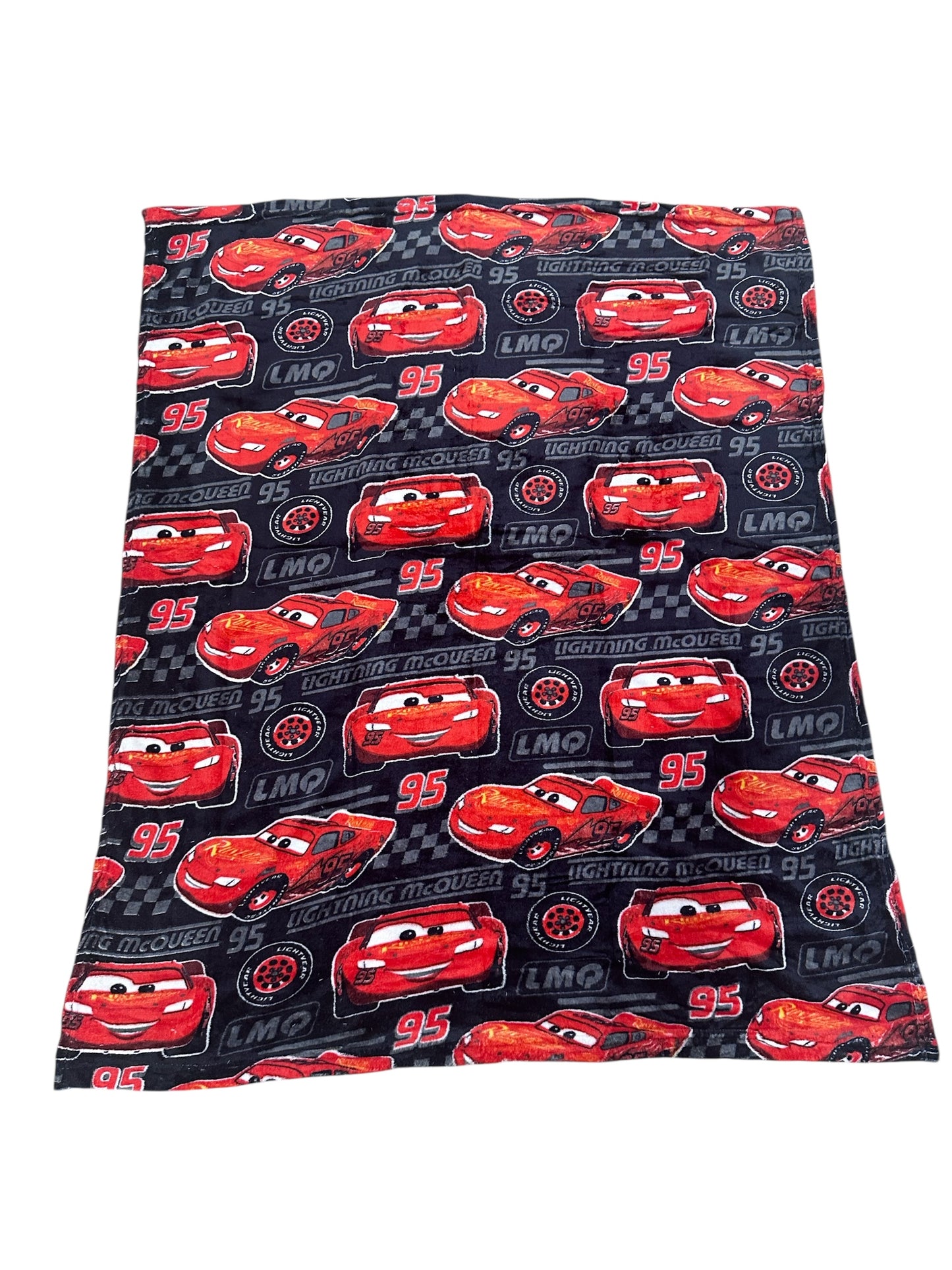 Disney Cars Soft Silky Touch Fleece Throw Blanket 40"x50" BB