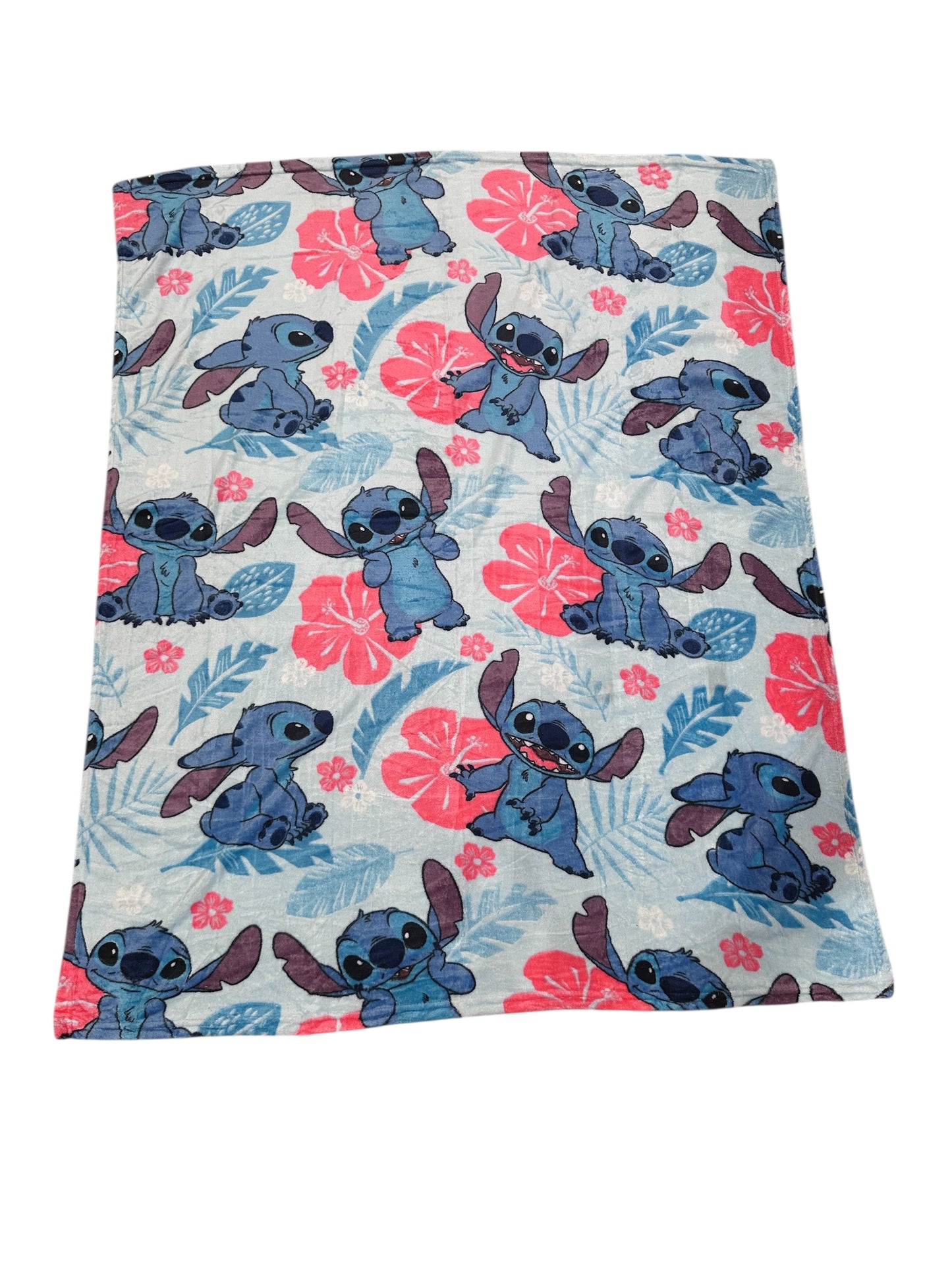 Disney Stitch Soft Silky Touch Fleece Throw Blanket 40"x50" BB