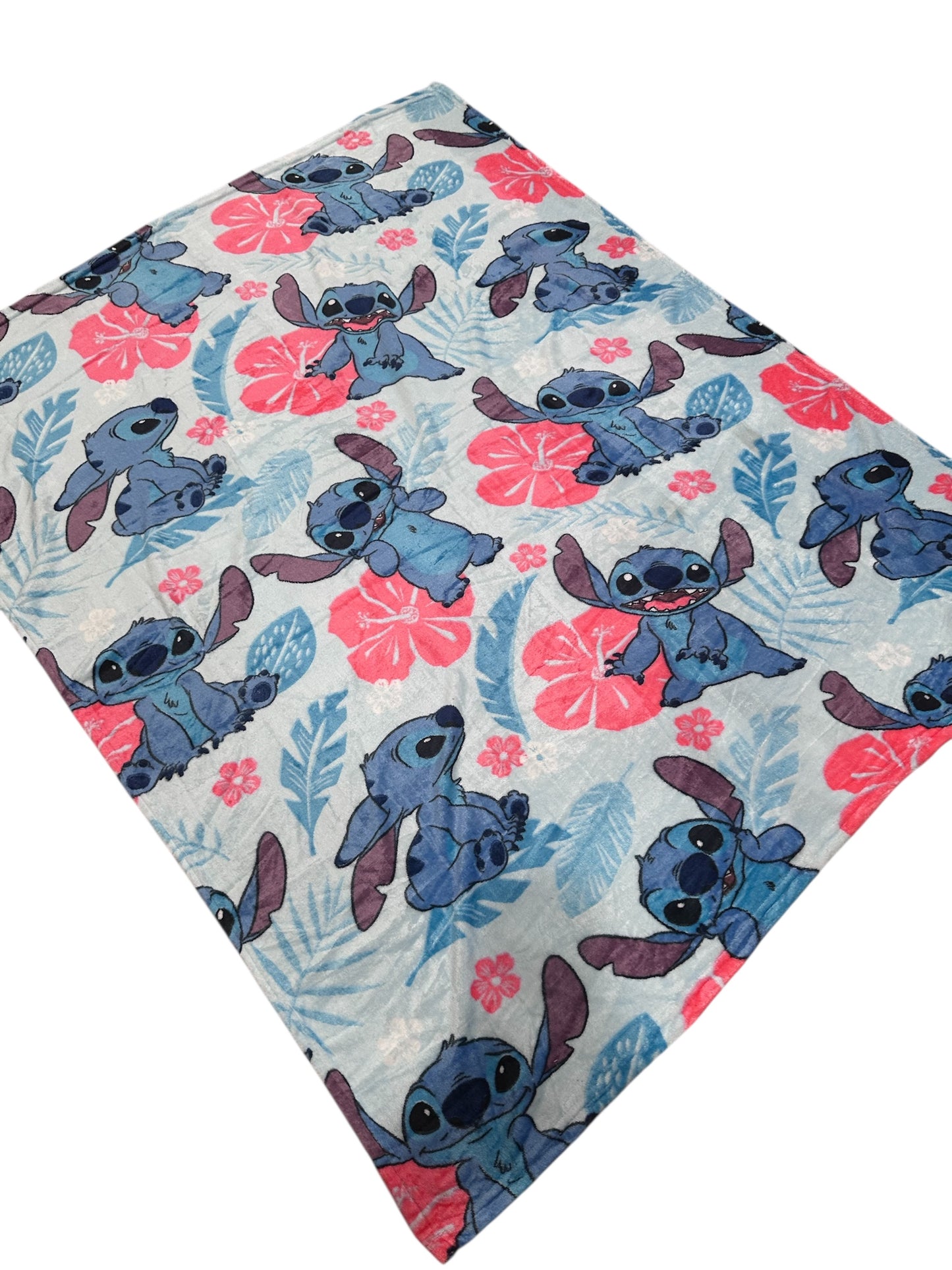 Disney Stitch Soft Silky Touch Fleece Throw Blanket 40"x50" BB