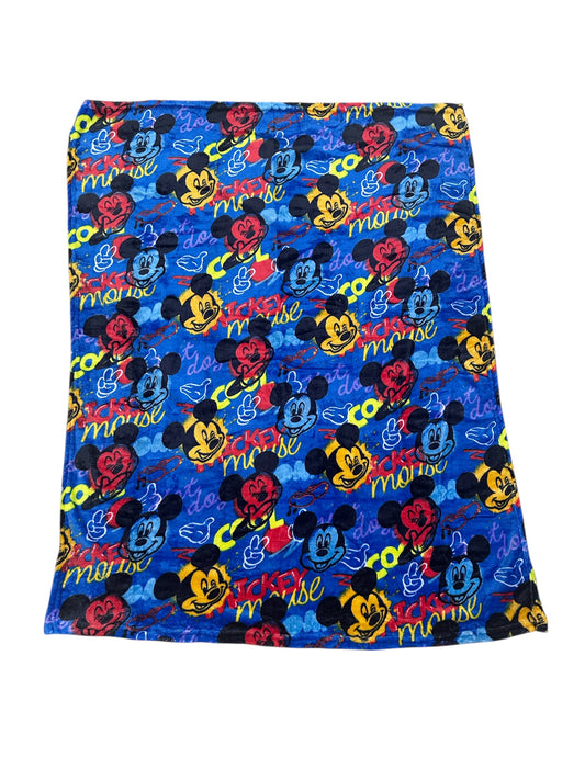 Classic Mickey Mouse Soft Silky Touch Fleece Throw Blanket 40"x50" BB