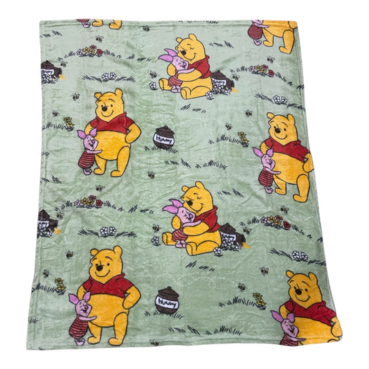 Winnie The Pooh Soft Silky Touch Fleece Throw Blanket 40"x50" BB
