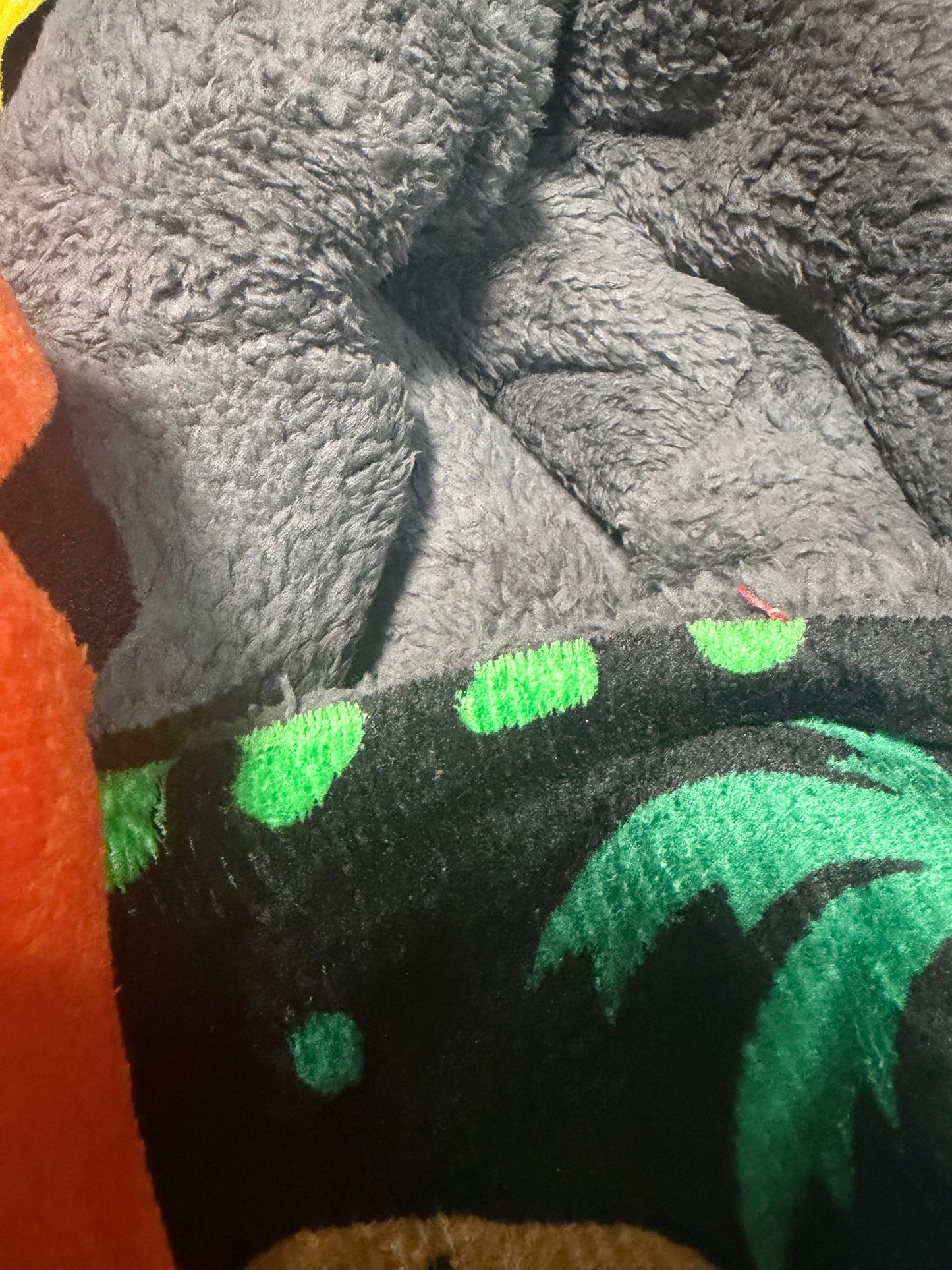 Dinosaur 2 pieces Twin Flannel Fleece Borrego Blanket and Pillow Case Set