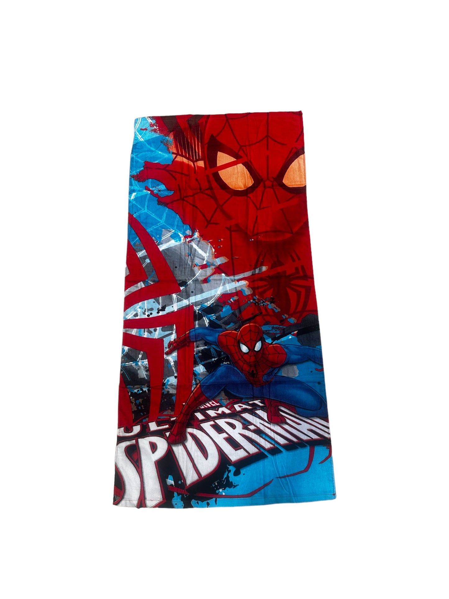 Marvel Spiderman Super Spy Fiber Reactive 100% Cotton Beach Bath Towel