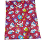 Hello Kitty & Friends Soft Silky Fleece Throw 40"x50" Kids Blanket “Summertime Swim”