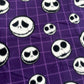 Nightmare Before Christmas Hugger & 40"x50" Throw Blanket Jack Skellington Body Pillow
