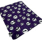 Nightmare Before Christmas Hugger & 40"x50" Throw Blanket Jack Skellington Body Pillow