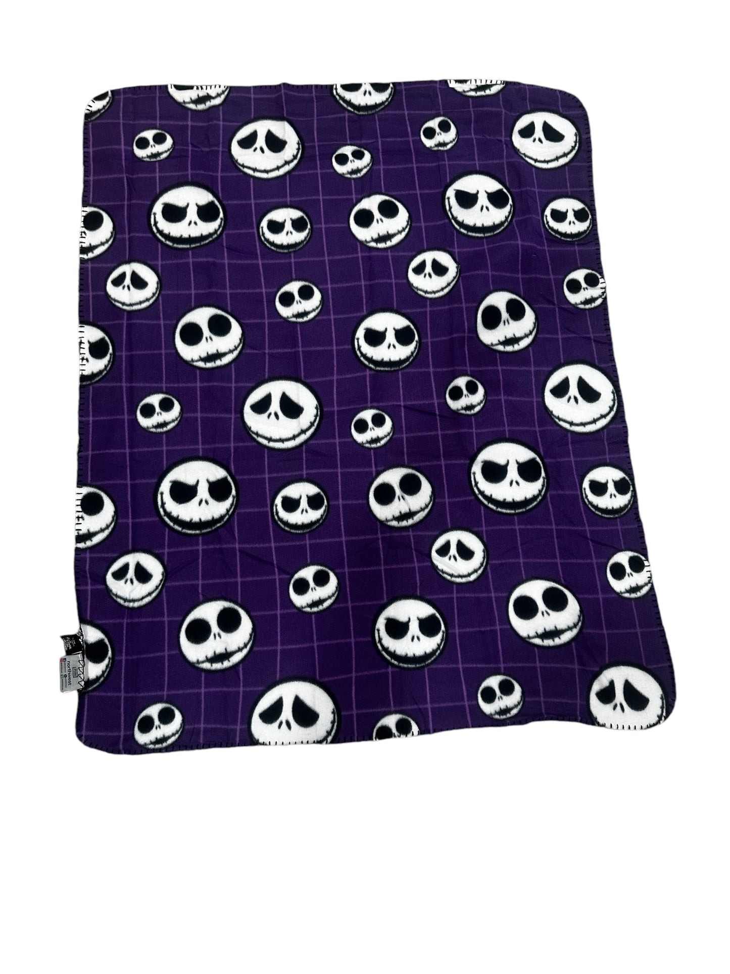 Nightmare Before Christmas Hugger & 40"x50" Throw Blanket Jack Skellington Body Pillow