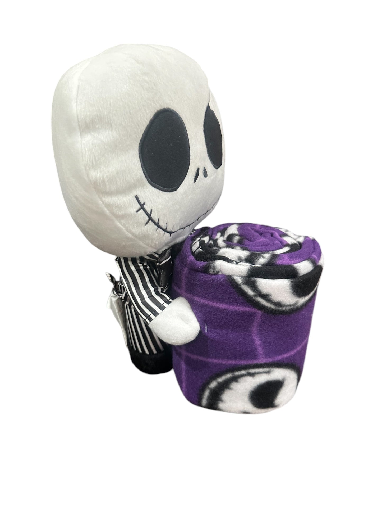 Nightmare Before Christmas Hugger & 40"x50" Throw Blanket Jack Skellington Body Pillow