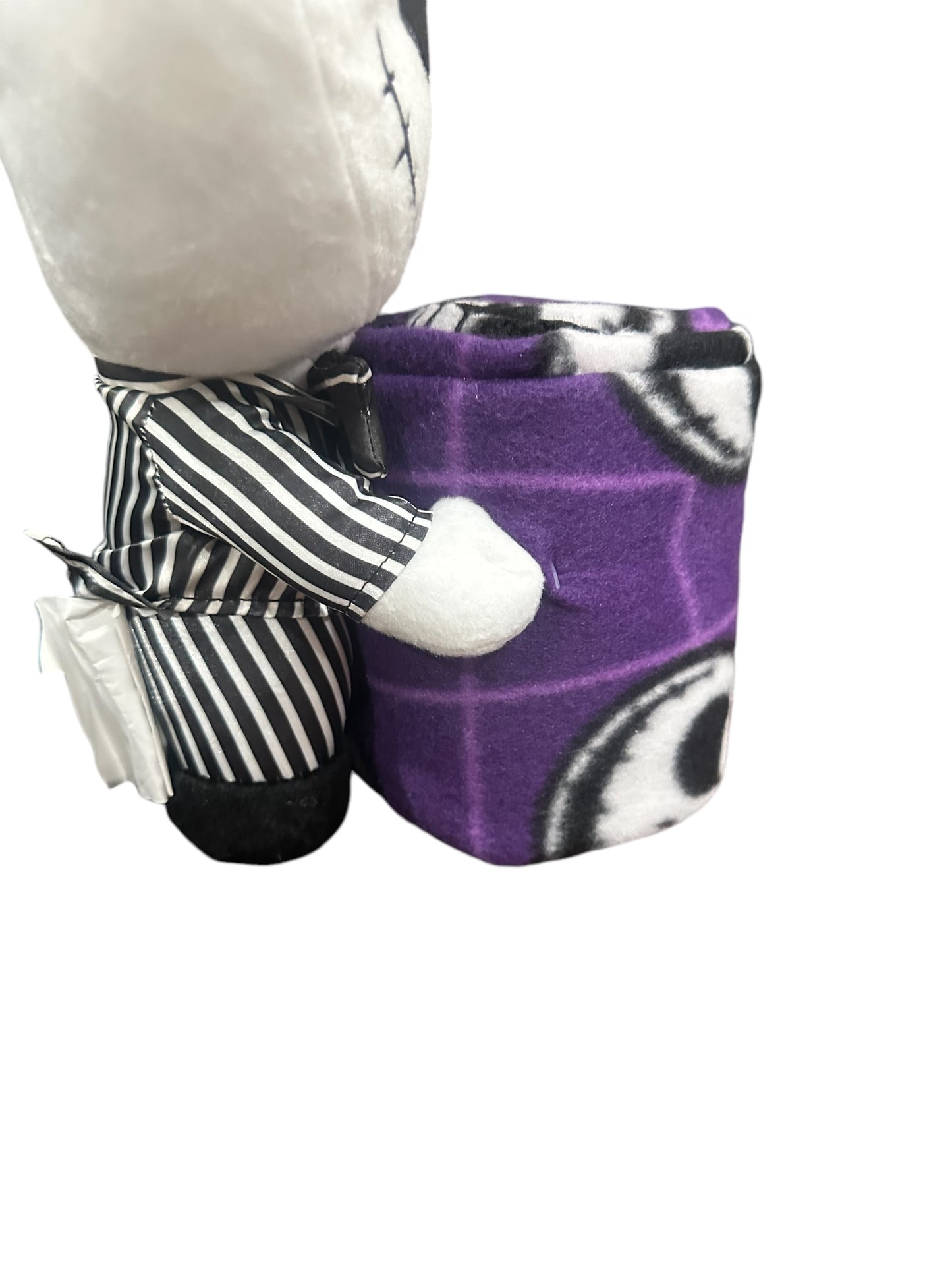 Nightmare Before Christmas Hugger & 40"x50" Throw Blanket Jack Skellington Body Pillow