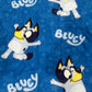 Bluey Hugger & 40"x50" Fleece Throw Blanket & Body Pillow