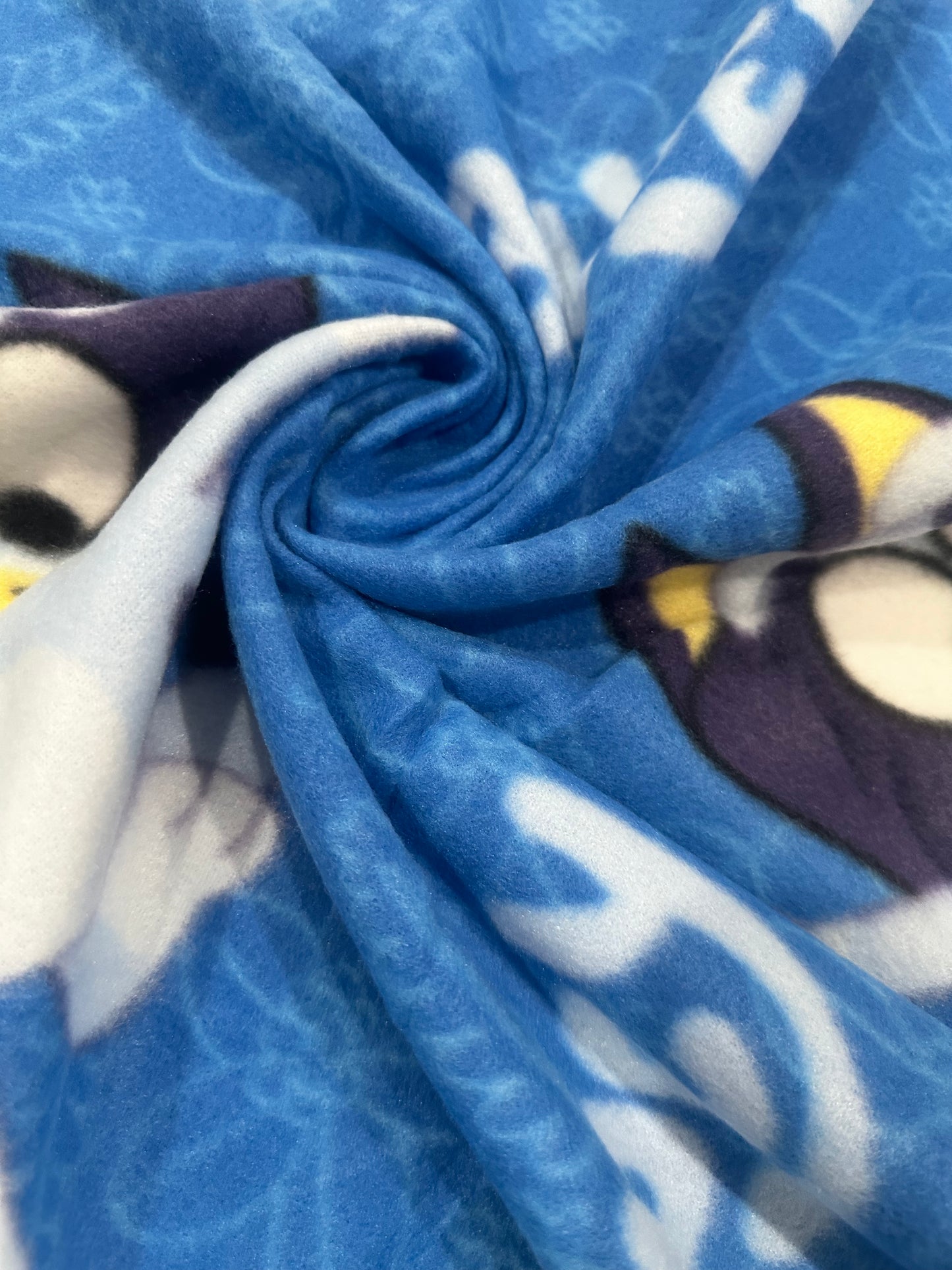 Bluey Hugger & 40"x50" Fleece Throw Blanket & Body Pillow