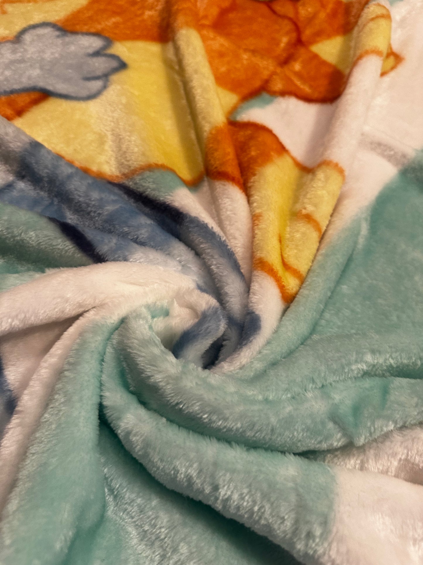 Bluey And Bingo Twin Plush Blanket Super Soft "Hugs"