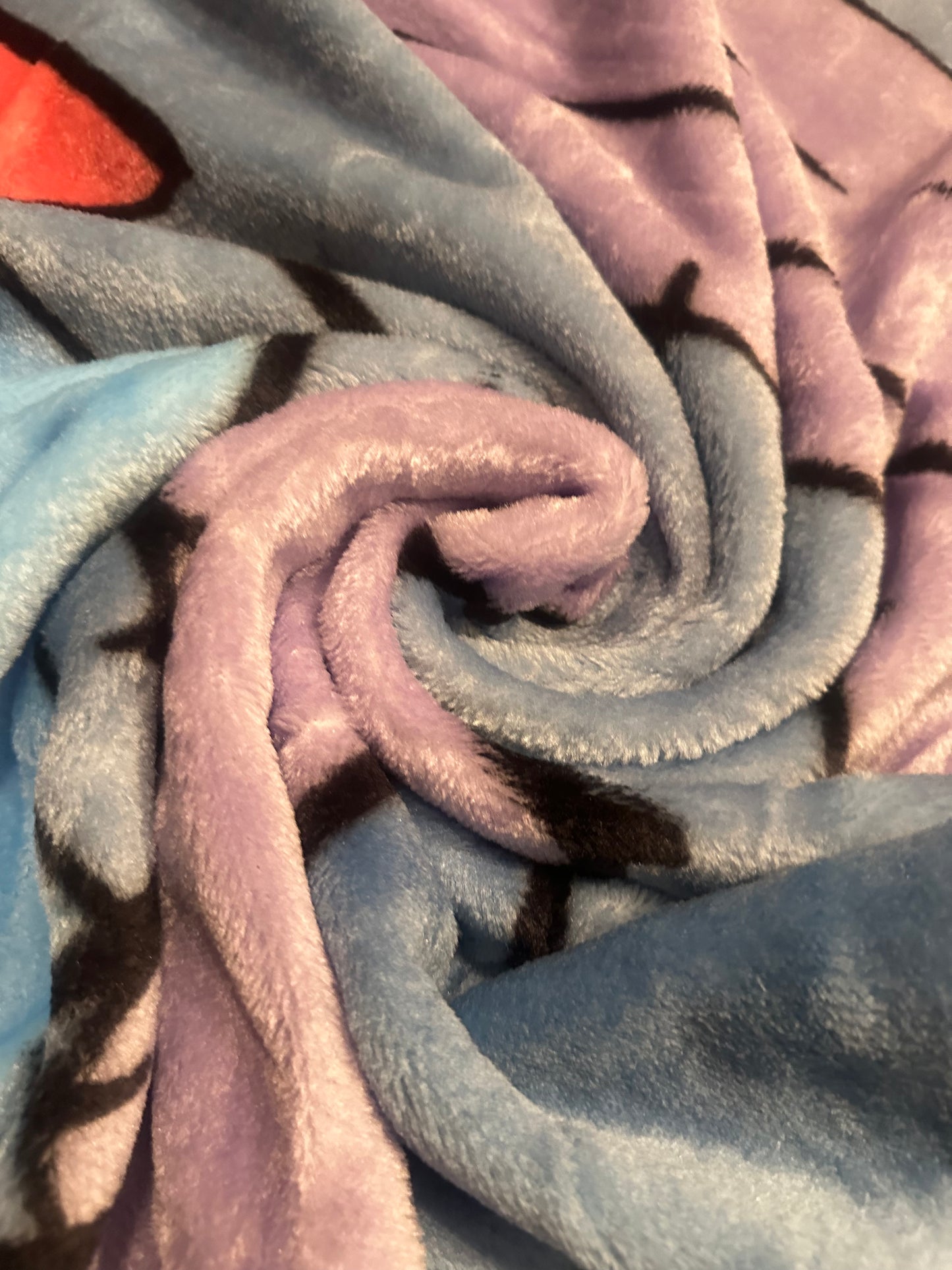 Winnie The Pooh's Eeyore Twin Plush Blanket Super Soft "Eeyore Clouds"