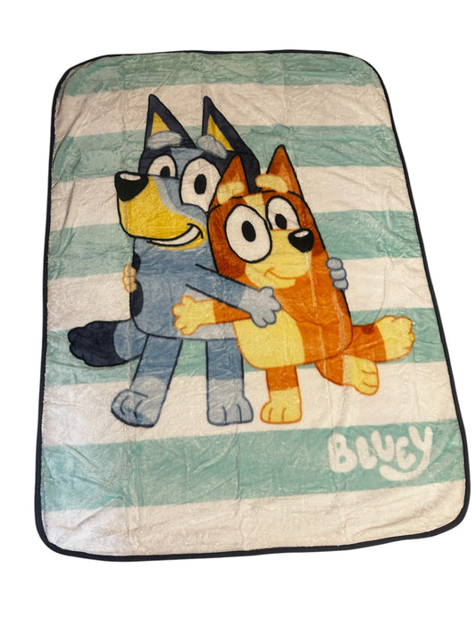 Bluey And Bingo Twin Plush Blanket Super Soft "Hugs"