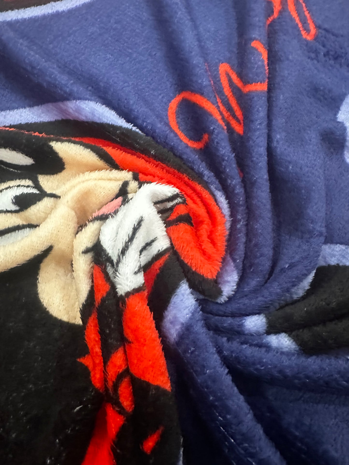 Mickey Mouse Fleece Kids 50"x70" Throw Blanket "Mighty Mickey Mouse"