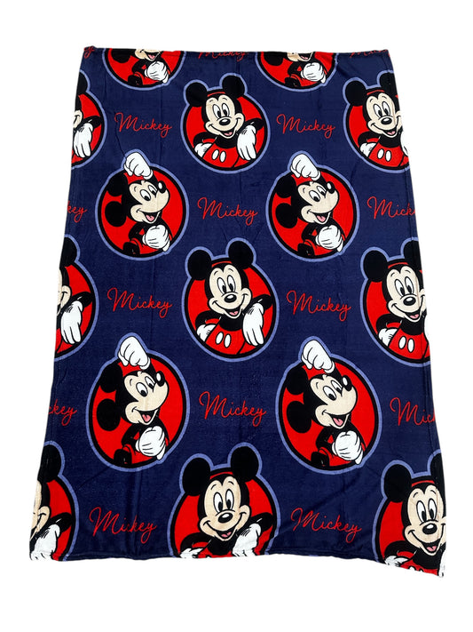 Mickey Mouse Fleece Kids 50"x70" Throw Blanket "Mighty Mickey Mouse"