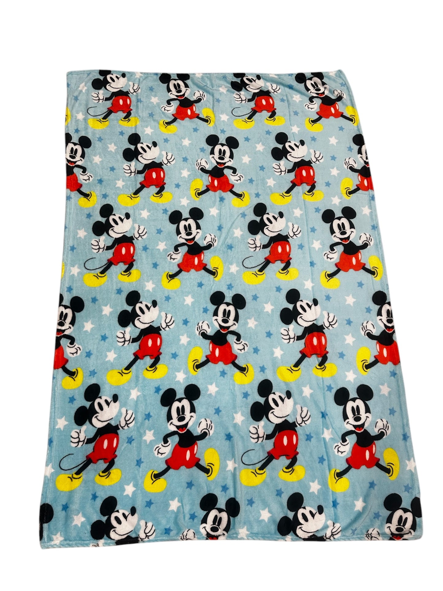 Mickey Mouse Fleece Kids 50"x70" Throw Blanket "Mickey is a star"