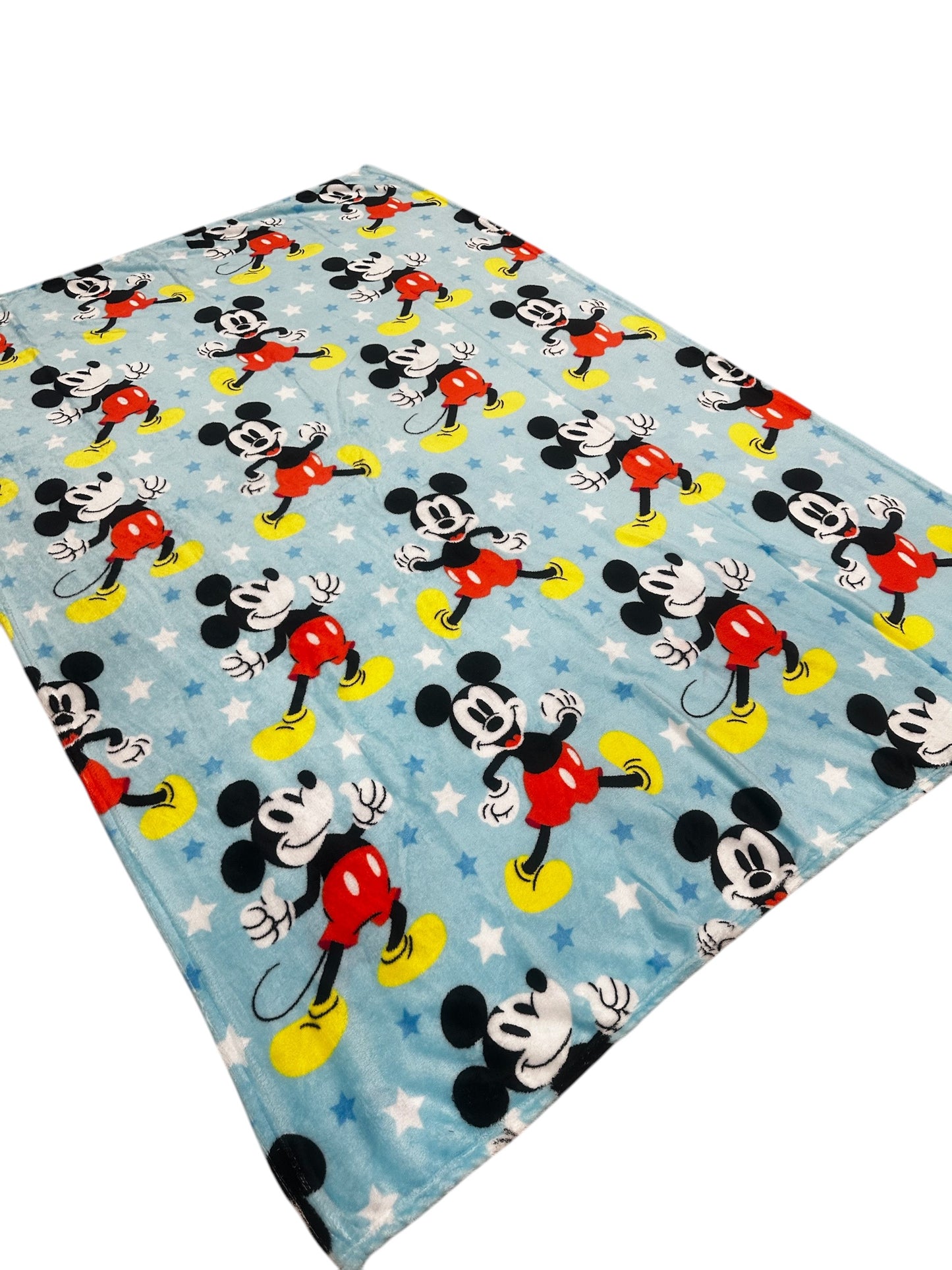 Mickey Mouse Fleece Kids 50"x70" Throw Blanket "Mickey is a star"
