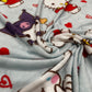 Hello Kitty & Friends Kuromi Cinnamonroll Fleece Kids 50"x70" Throw Blanket "Cooking with love"