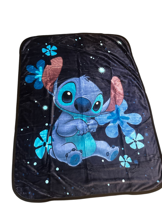Lilo & Stitch Soft Plush 40"x50" Throw Blanket "Star Stitch" TT