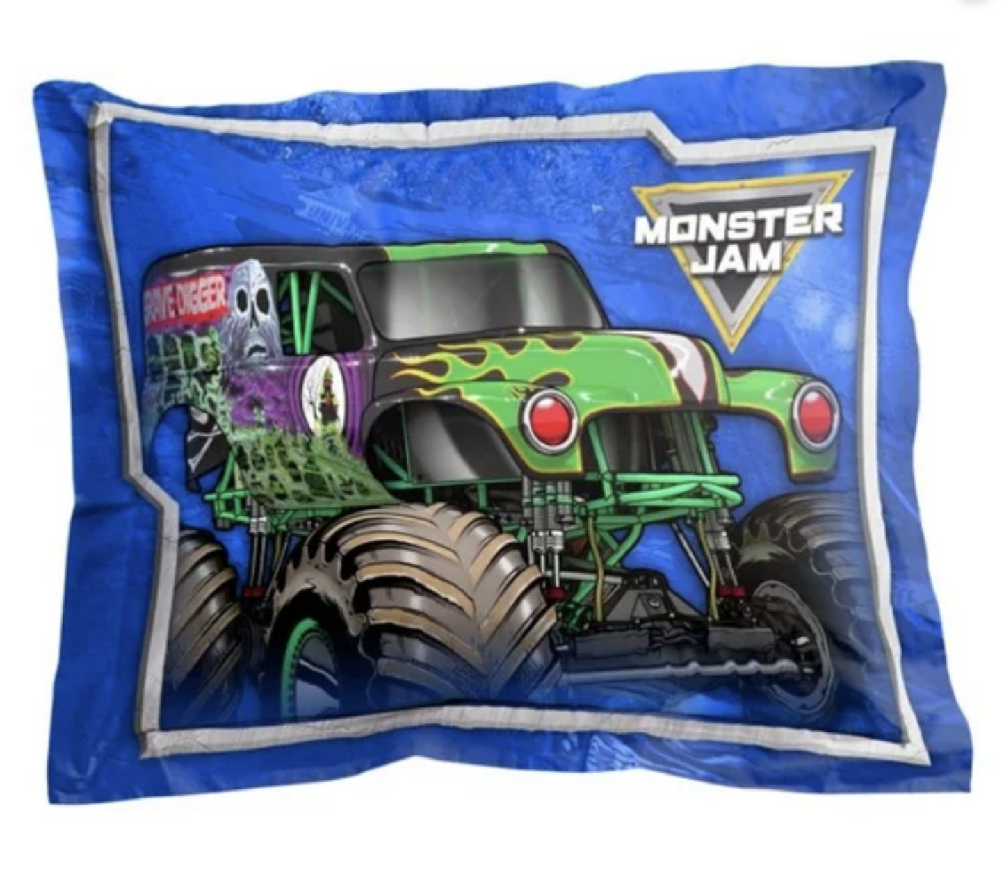 Monster Jam Twin/Full Reversible Comforter and Sham 2 piece set