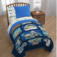 2 Pieces Twin Size Star Wars Mandalorian "Where I Go He Goes" Quilted Bedspread & Pillow Sham Set