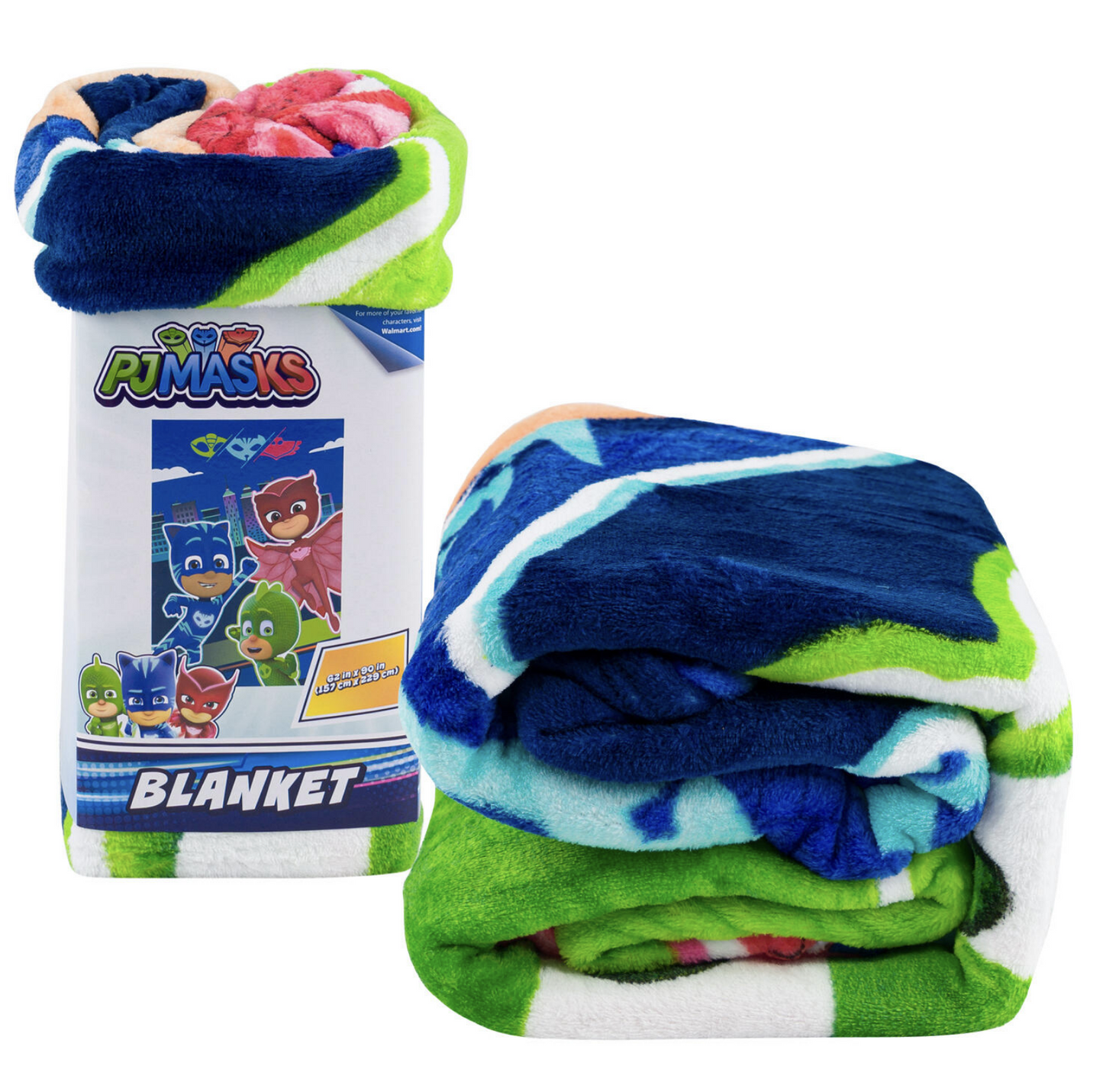 PJ Masks Flying Silk Touch 62 X 90 Twin Fleece Blanket