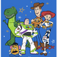 Toy Story "Fairground Stars" Soft Plush 60"x80" Twin Size Blanket