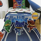 PJ Masks Kids Reversible Twin Comforter and Sheet Set